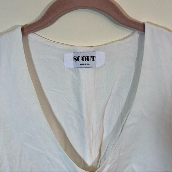 Scout Women’s White Vest Top XS Made in USA - Picture 2 of 10
